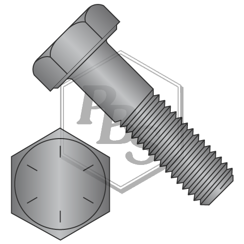 1/4-20X3/8 GR 8 HEX CAP SCREW PLAIN